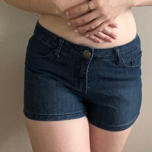 Stretch denim Jean shorts